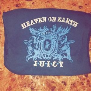 Juicy Couture fleece zip up hoodie